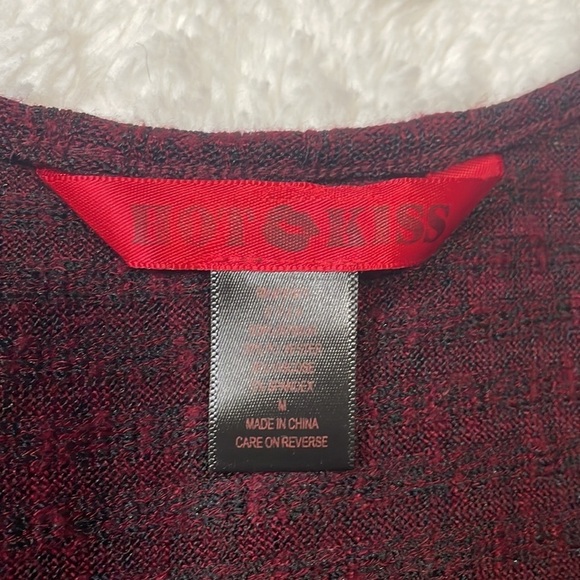 Hot Kiss burgundy/black‎ color - Picture 3 of 4
